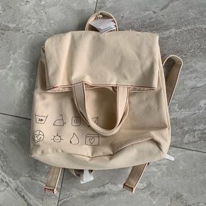 Zara canvas backpack